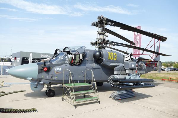 俄媒:中國採購36架卡52K,每架2000萬美元,俄製直升機將上075艦 俄媒:中國採購36架卡52K,每架2000萬美元,俄製直升機將上075艦