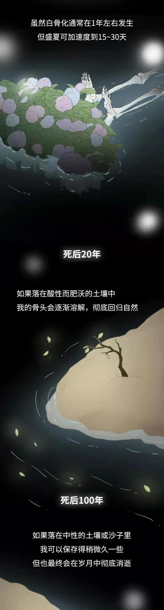 人死後1萬年，屍體會發生哪些變化？漫畫解答，建議提前瞭解下