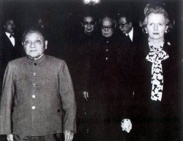 鄧小平談接收香港方案：如有阻礙迴歸的事情發生，部隊直接開進去