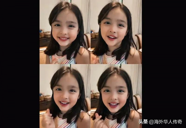 最萌菲律賓“星二代”來啦！完美繼承媽媽基因，騙你生女兒啊