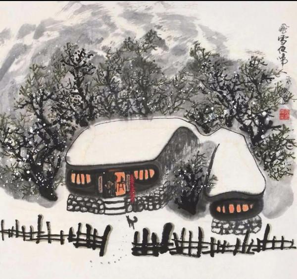 入冬了一起品賞品賞關於雪夜的古詩