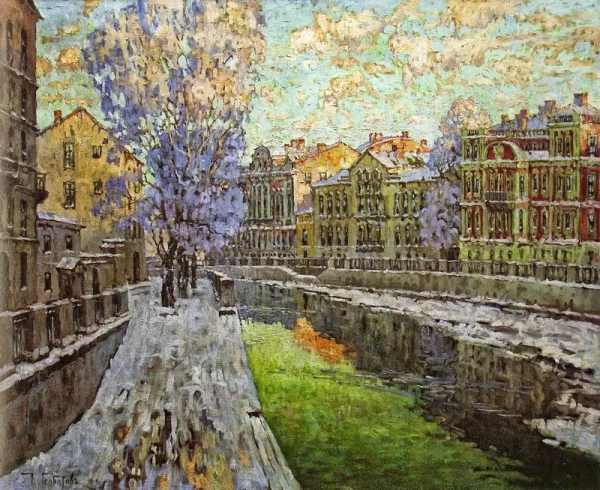 很多人嚮往的畫風~充滿詩意之美，俄羅斯藝術家戈爾巴托夫