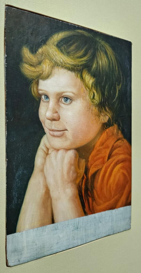 油畫笑臉男孩惹人喜愛,眼睛好像會跟著你轉,梅州收藏者視為寶貝 油畫笑臉男孩惹人喜愛,眼睛好像會跟著你轉,梅州收藏者視為寶貝