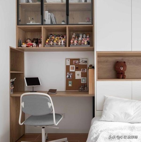 他家64㎡小兩室，堅持全屋黑白灰，去客廳化設計讓人眼前一亮