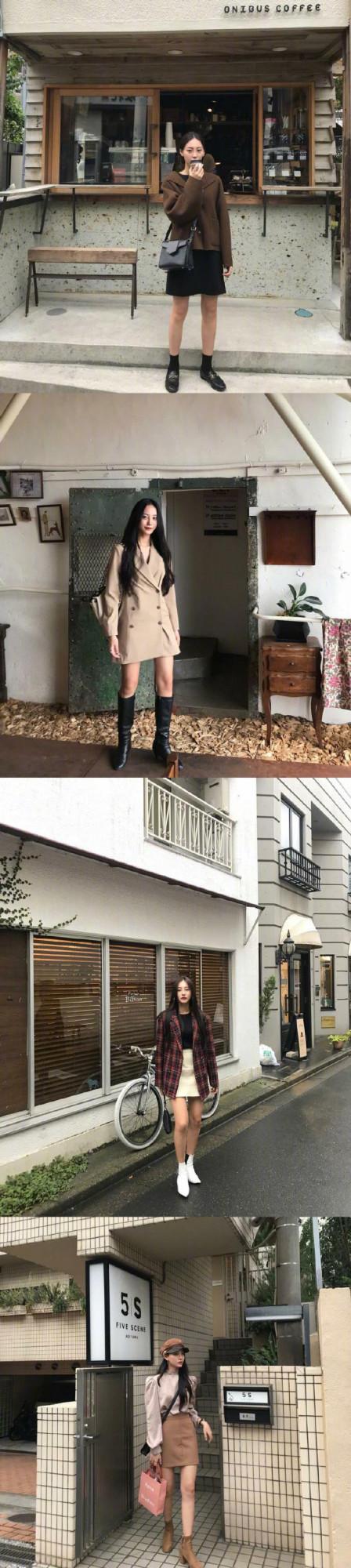 跟著韓國女生seonhye學習慵懶隨性的日常穿搭