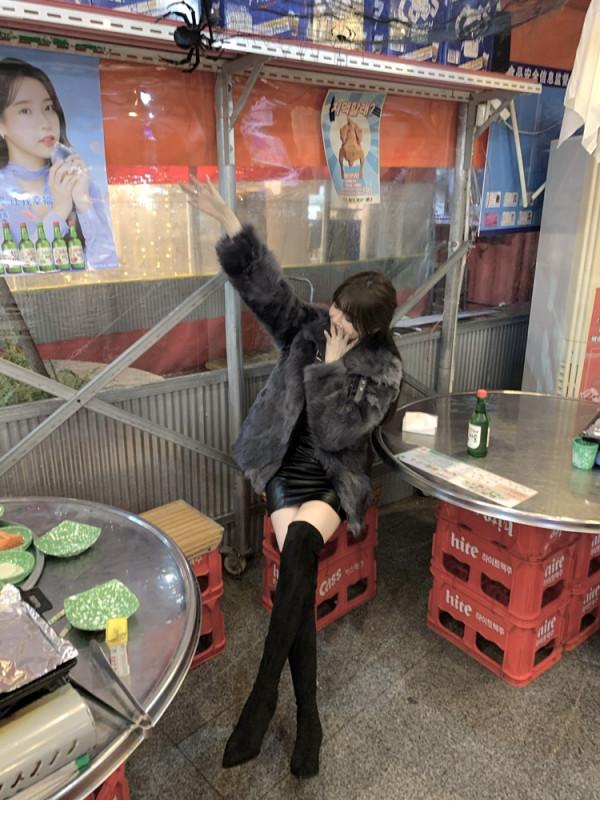 顏值超高的皮毛一體外套，肉眼可見的“重磅”奢華感