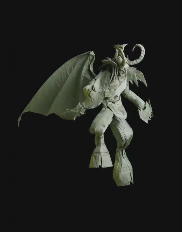 摺紙天才秦坤:不拼接、不裁剪、一張紙,折出大千世界 摺紙天才秦坤:不拼接、不裁剪、一張紙,折出大千世界