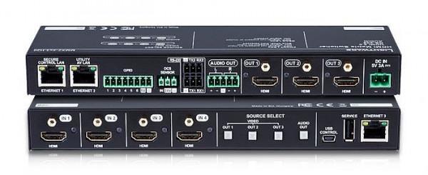 Lightware釋出MMX2-4x1-H20切換器和MMX2-4x3-H20矩陣