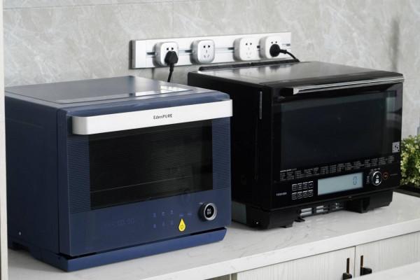 廚面式微蒸烤箱的無死角對比評測：宜盾普星鮮廚VS東芝水波爐