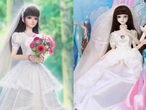 葉羅麗番外角色的娃娃造型,冰公主變黑髮,白光瑩新造型太可愛了 葉羅麗番外角色的娃娃造型,冰公主變黑髮,白光瑩新造型太可愛了