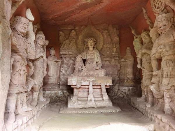 景區雜記｜大足北山石窟，一覽＂唐宋觀音造像陳列館＂的絕世風彩