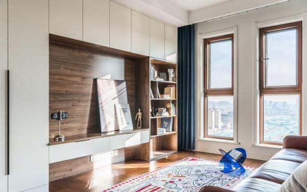 60㎡小戶型的全屋減壓法,做減法+大膽用色,拼色牆富有活力 60㎡小戶型的全屋減壓法,做減法+大膽用色,拼色牆富有活力