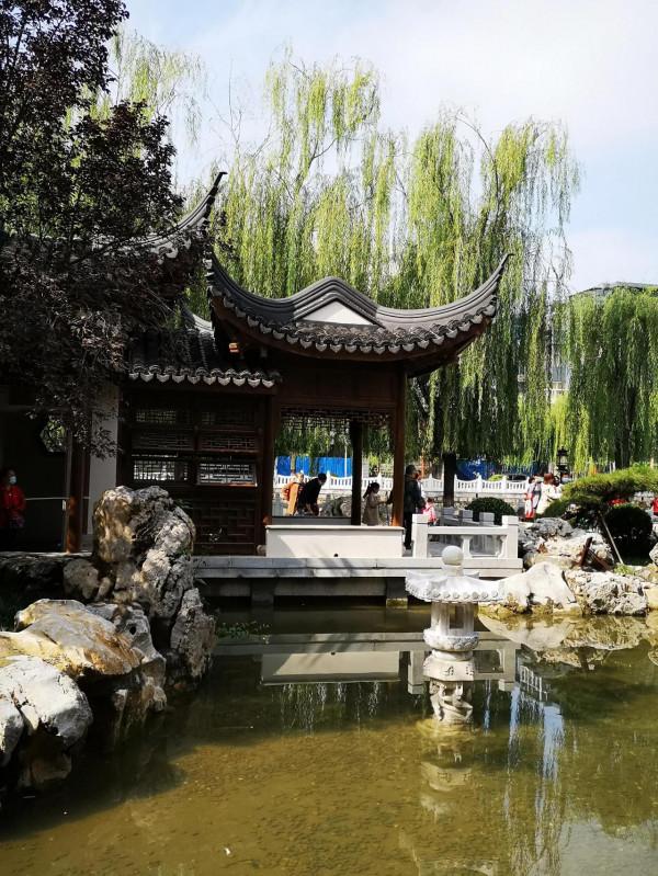 藏在莊裡的蘇式園林景 藏在莊裡的蘇式園林景