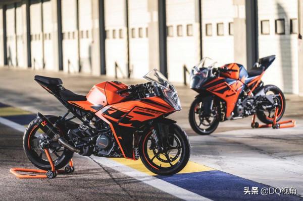 373cc排量僅車重155kg，KTM2022款RC390摩托，配置升級車更輕