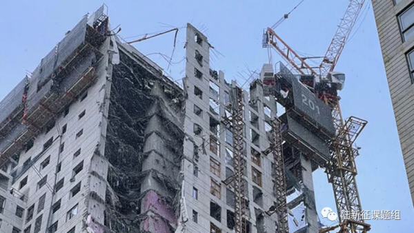 建築結構｜突發！韓國光州一在建高層建築外牆崩塌