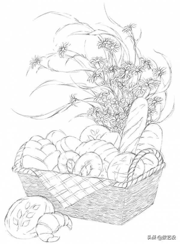 多久沒畫畫了?線稿插畫是如何排線的呢? 多久沒畫畫了?線稿插畫是如何排線的呢?