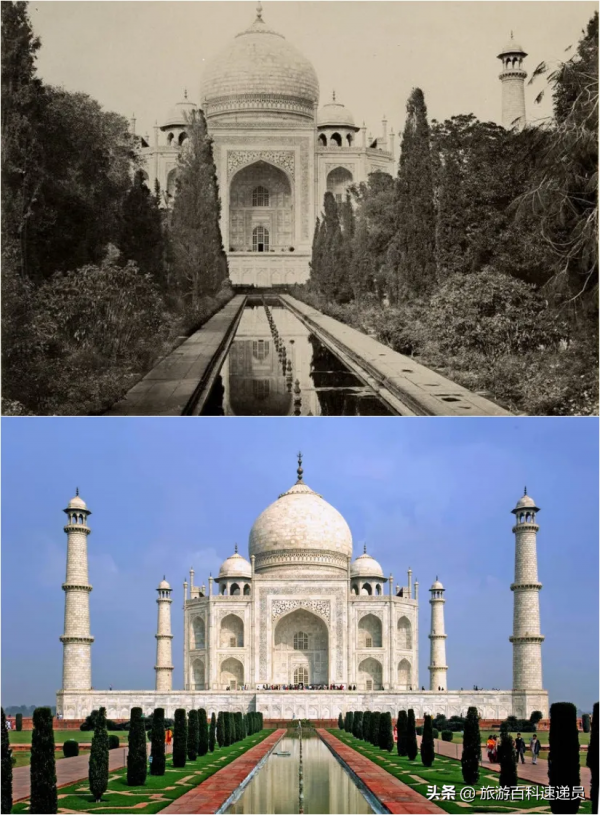 世界著名景點在100年前是啥樣？這些對比照片，帶你穿越到100年前