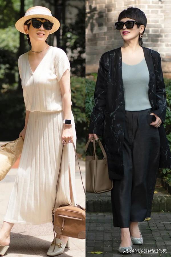 65歲阿姨真會穿，入秋後用這4雙鞋提升時髦感，越老越有時尚範兒