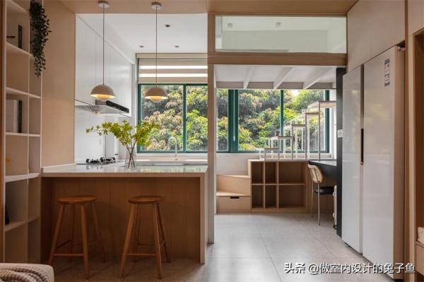 三口之家僅35㎡，因太會佈置而走紅，全屋堪稱“教科書式”裝修