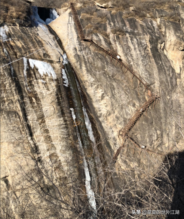 北京密雲，打卡冰瀑冰河，千米高山的徒步路線，戶外元素一應俱全