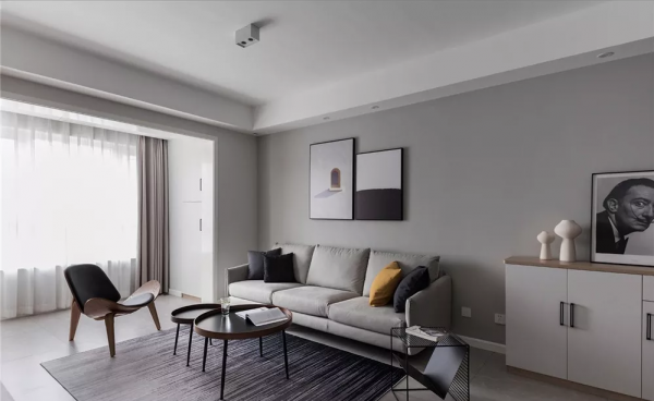 106㎡灰調北歐3室2廳,打造簡約舒適的生活格調 106㎡灰調北歐3室2廳,打造簡約舒適的生活格調