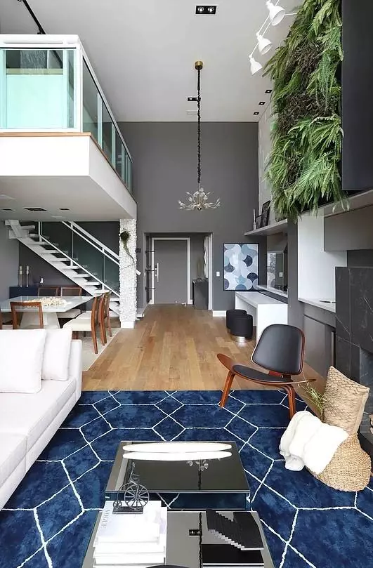 136平挑高戶型變loft樓層，一地兩用抬高做書房，省空間