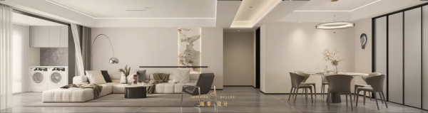 越低調越有品味!198㎡精裝房,背景牆巧設燈帶大理石,非常高階 越低調越有品味!198㎡精裝房,背景牆巧設燈帶大理石,非常高階