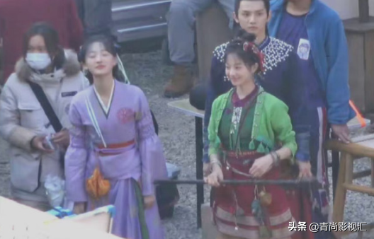 新版《仙劍》再出路透，林月如紅衣亮相，意外撞臉白鹿經典角色？