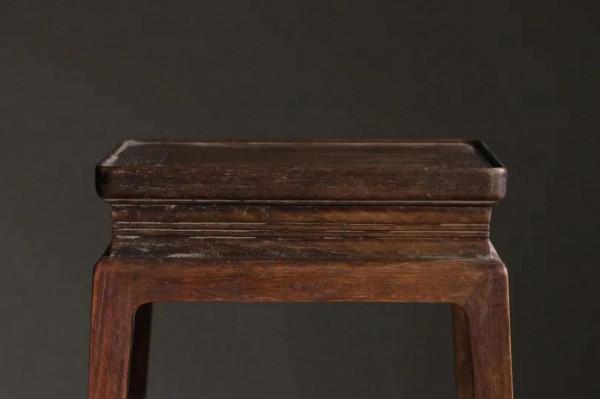 步步高昇椅，黃花梨束腰馬蹄腿案几