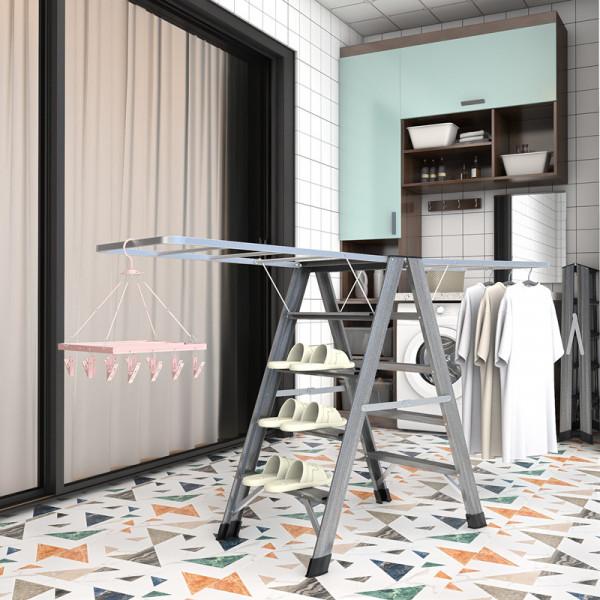 有沒有見過一種可以當步梯的晾衣架呀⁉