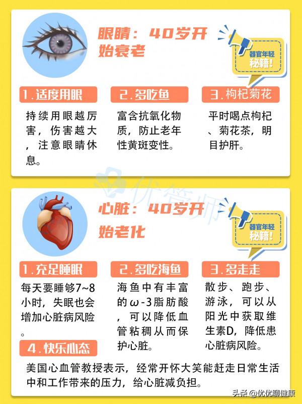 要想長壽，器官得持久！揭秘延長10大器官壽命的方法，簡單易學