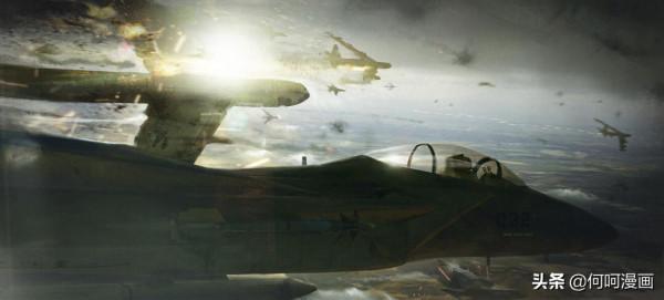 非常棒的一組“戰爭場景”插畫作品！有身臨其境的現場感