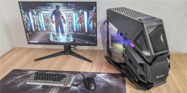 桌面上的武直&mdash;&mdash;5800X&plus;索泰3080天啟&plus;TT阿帕奇MINI機箱裝機