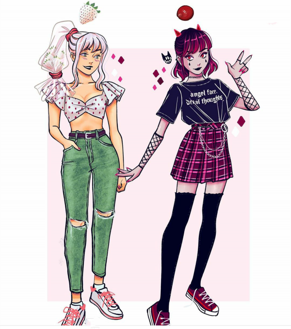 當水果變成可愛的少女，五顏六色充滿二次元氣息，湊成了一部動畫