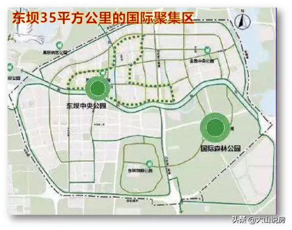 東壩";擴區崛起";,東西城";平移騰退";,打造";國際交往中心"; 東壩";擴區崛起";,東西城";平移騰退";,打造";國際交往中心";