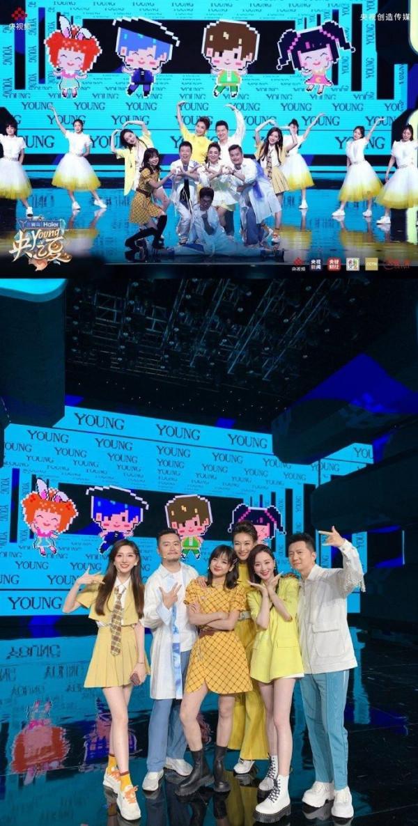 怪不得王冰冰能爆火，穿女團短裙就像偶像一樣，小圓臉真可愛