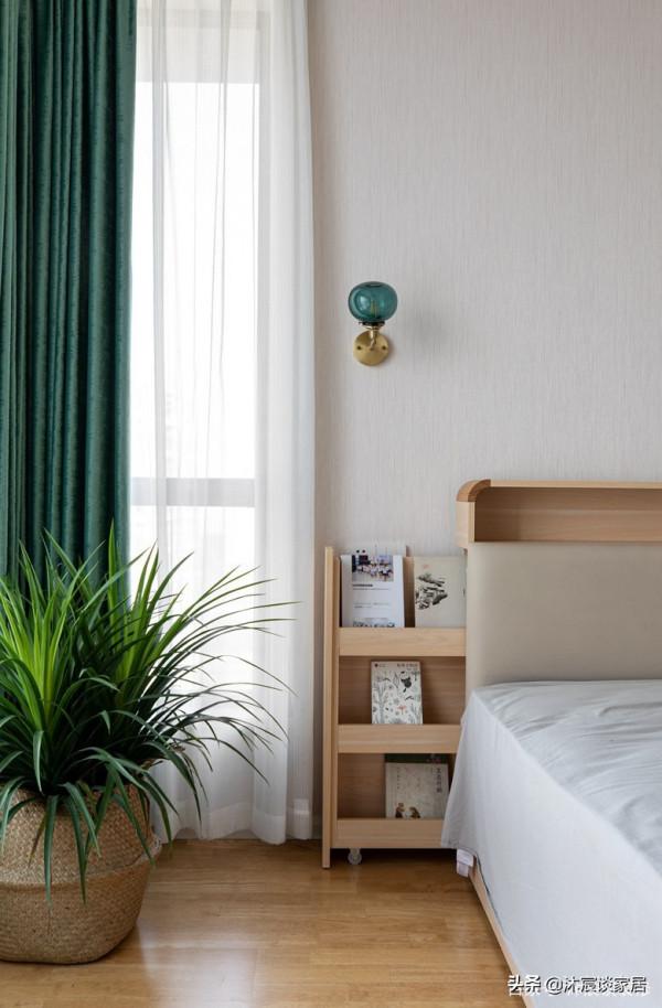 “雙眼皮”吊頂，開放式廚房，她家現代時尚，暖暖的北歐風超治癒