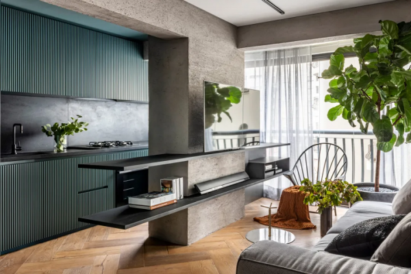 70㎡一居室，一個人住，爽