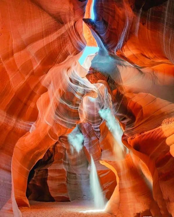 分享：醉美的羚羊峽谷，你見過嗎？大自然的恩賜，奇幻美景