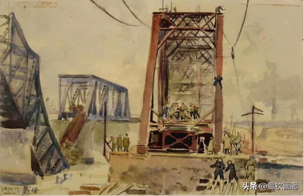 99歲愛國畫家戴澤抗美援朝期間珍貴寫生