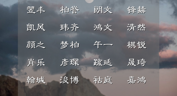 為衣妝楚楚的男寶寶,從古詩詞中取一個獨樹一幟的名字 為衣妝楚楚的男寶寶,從古詩詞中取一個獨樹一幟的名字