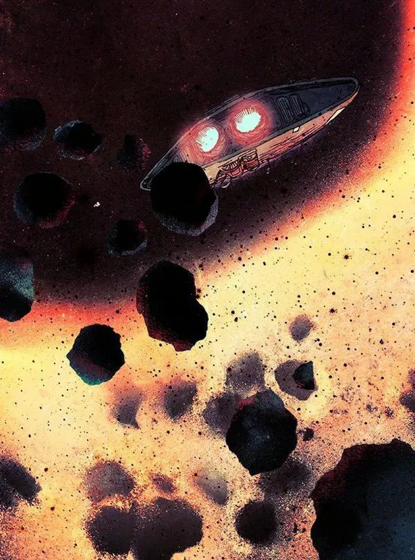 科幻插畫：宛若宮崎駿作品的激萌畫面