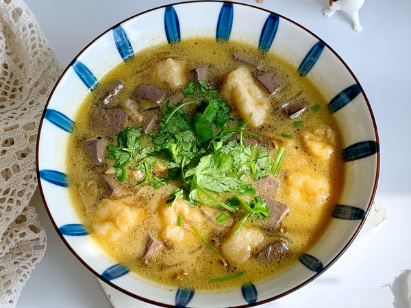 #我心中的冬日限定#家常鴨血粉絲湯