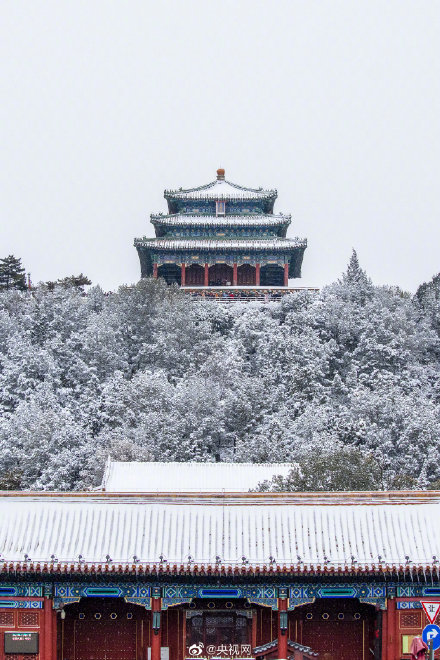 雪後故宮秒變紫禁城 雪後故宮秒變紫禁城