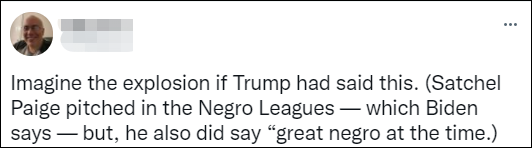 拜登用偉大的“negro”形容黑人,引發爭議 拜登用偉大的“negro”形容黑人,引發爭議