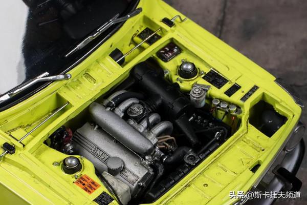 超高的擬真質感,模型達人制作BMW 2002tii模型車 超高的擬真質感,模型達人制作BMW 2002tii模型車