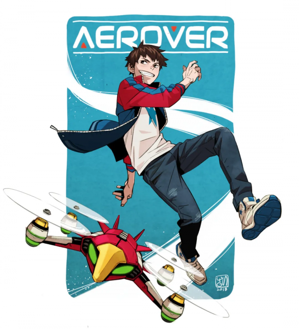 畫熱血漫畫的人設，真酷