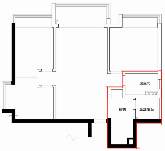 她執著於簡約風，85㎡小戶型，堅持三分離設計，告別單調空間