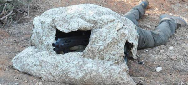 以色列偽裝的微妙之處，你能發現圖中狙擊手的位置嗎？