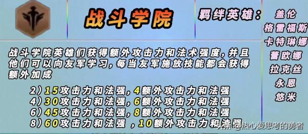 雲頂之弈S6全新羈絆分析